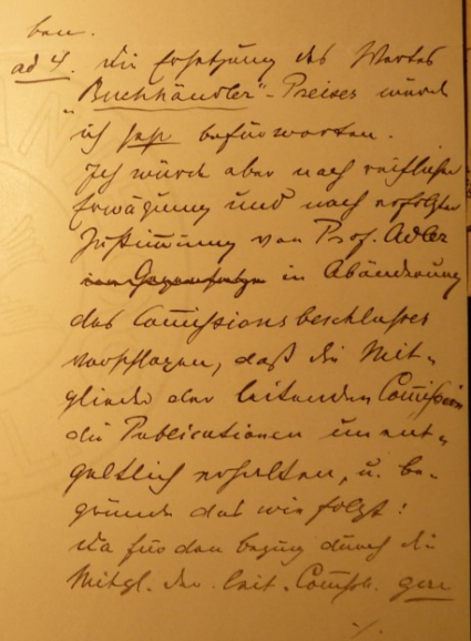 Brief C.A. Artaria, Seite 3
